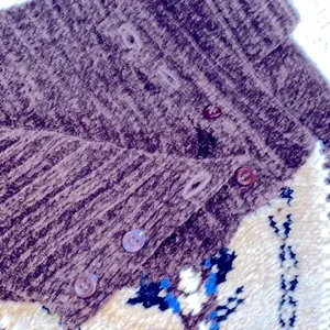 VINTAGE sweater size small Brown thumbnail 11