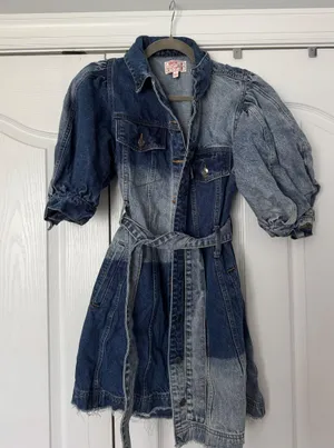 Jean denim dress thumbnail 3