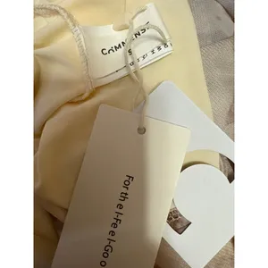 NEW Commense Cream Floral Ruched Sleeveless Cami Camsole Bodycon Tank Dress S thumbnail 5