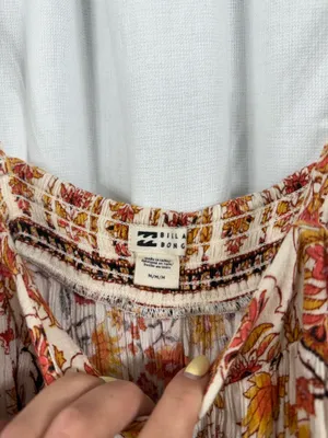 Billabong Dress Maxi Floral M thumbnail 2