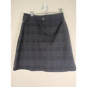 Athleta Gray Plaid Skort Small Tall ST Active Golf Tennis‎ Skirt 964034 Gorpcore thumbnail 5