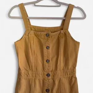 Boyish “The Kennedy” Denim Mini Dress in Honey Pot – Retro Western It-Girl XS thumbnail 5