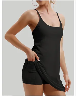 Black Athletic Dress Amazon thumbnail 1