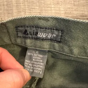Stylish High Rise Olive Jeans / DG131 thumbnail 3