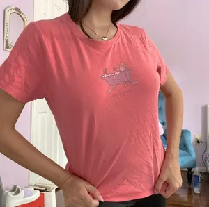 Life is Good pink graphic short sleeve tee shirt thumbnail 1