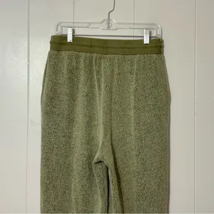 People of Leisure Green Joggers Size L Organic Cozy Lounge Sweatpants thumbnail 8