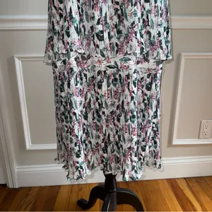 ELLIATT‎ Revolve Vedado Floral Pleated Tiered Midi Dress size Small thumbnail 5