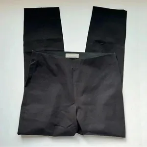Everlane The Side-Zip Stretch Cotton Pant in Black Size 10 NWOT thumbnail 6