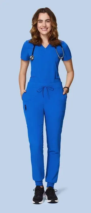 Royal Blue Mandala Scrubs thumbnail 1