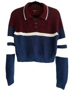 Kendall & Kylie Sweater Top thumbnail 2