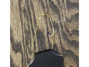 NWT G by Gennaro Womens Fashion Flat Chain Elegant Bracelet Gold Yellow 7.5" thumbnail 4