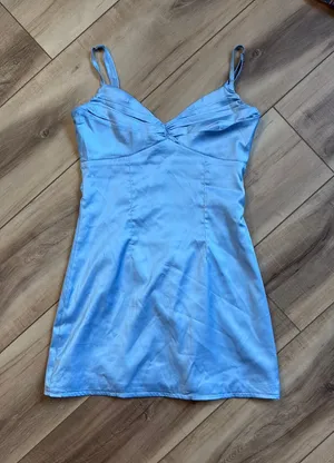 Beginning Boutique Dress Blue Mini thumbnail 1