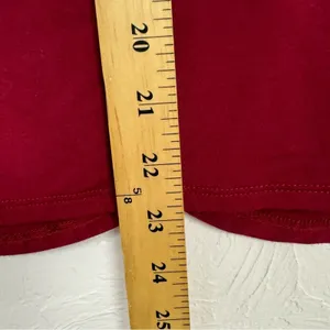Lovers and Friends Burgundy Red Faux Wrap Mini Skirt Womens M Coquette Luxury thumbnail 9