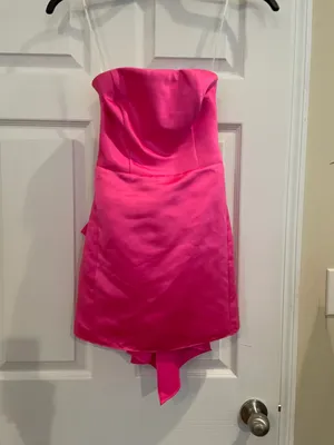 Lulus Pink Bow Dress thumbnail 2