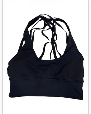 Lululemon Free to be Moved Strappy Racerback Sports Bra S 4 Black thumbnail 4
