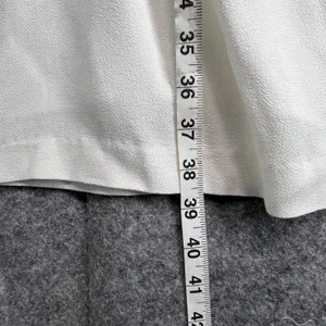 REVOLVE IKKS Dress US 6 EU 38 White Viscose Lace Up Pockets Sporty Casual Chic‎ thumbnail 10