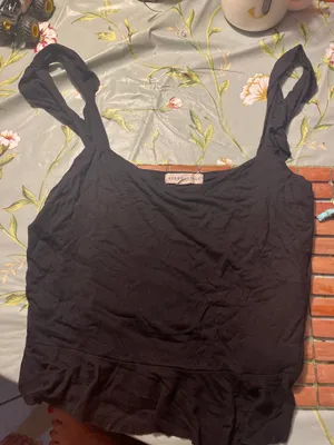 Aeropostale Black Tank Top thumbnail 1
