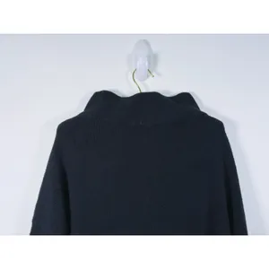 Free People Ottoman Slouchy Sweater Pullover Size M Black Oversized Lagen Fall thumbnail 7