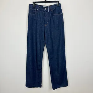 Madewell The Perfect Vintage Wide-Leg Jean in Airy Denim Rinse Wash US 27 NWT thumbnail 7