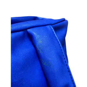 Free People Lapis Blue Cloud Commuter Quilted Shoulder Tote Bag Mini Handbag OS thumbnail 4