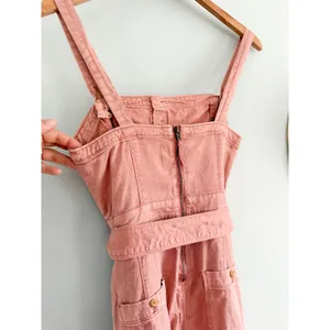 Pilcro Anthropologie | NWT Desmond Wide-Leg Jumpsuit Pink | Sz 2 thumbnail 8
