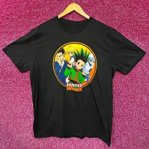 Hunter x Hunter Killua Gon Kurapika Leorio Oversized Anime Tee L thumbnail 1