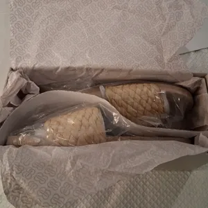 NEW Bandolino Natural Woven Straw Weave Deedee Slide Sandals Women's size 7.5 thumbnail 12