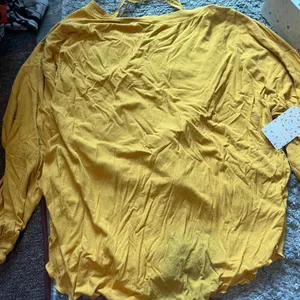 NWT Free People shimmy shake untamed gold top size small thumbnail 6