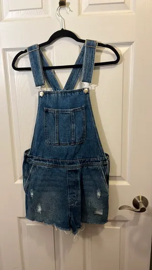 Overall shorts Denim Co thumbnail 1