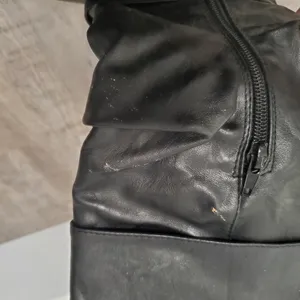 Body Natural Black PU Leather Heeled Boots Size 10 thumbnail 3