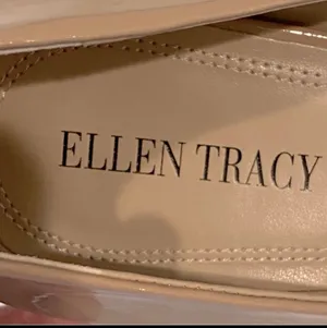 Ellen Tracy Vanna Nude Tan Peep Toe Heels Pumps Shoes 10 Neutral thumbnail 6