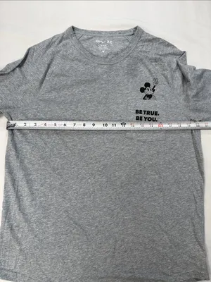 American Eagle Women's Set T-Shirt & Gray Mickey Mouse Print Pajama Joggers thumbnail 12