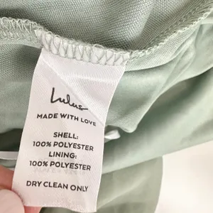 Lulus Heavenly Hues Sage Brush Maxi Dress Chiffon Bridesmaid Formal Medium NWT thumbnail 13