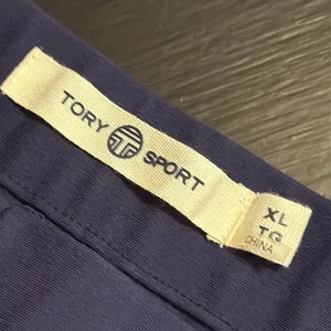 Tory Sport Navy Blue Stirrup Activewear Pants Women XL‎ Stretch Zip Ankle thumbnail 4
