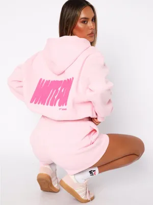 White Fox Boutique Pink Sugar Athletic Shorts thumbnail 2