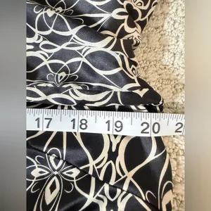 Mossimo Supply Co. Monochrome Patterned Button Down Shirt Black Size L thumbnail 5