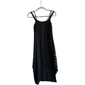 NWT AllSaints Womens Black Emeline Dress Size 0 thumbnail 2