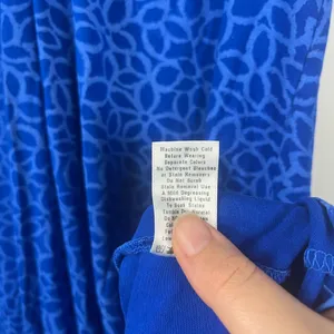 Fresh produce blue Augustine stretchy casual dress size medium thumbnail 4