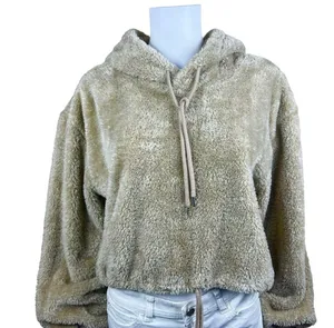 Beach Riot Shayla Teddy Crop Sweatshirt Top thumbnail 7