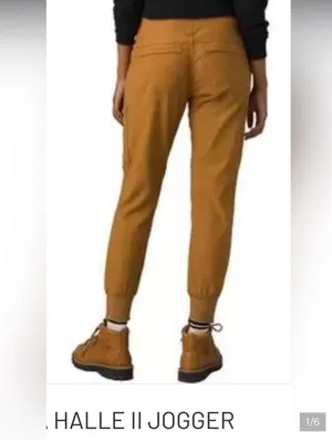 prAna Woman’s Halle ll Jogger standard Fit Tan thumbnail 5