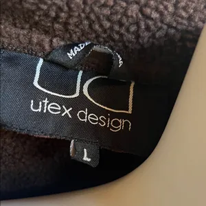 Utex Brown Faux Shearling Coat workwear ranch Dutton style thumbnail 2