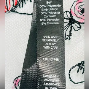 For Love & Lemons Rosie Bow Ice Cream Corset Top size Medium thumbnail 12