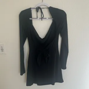Tiger Mist | Joslin Long Sleeve Mini Dress Slit thumbnail 7