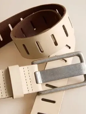 New Free people we the free Jona belt white S/M thumbnail 2