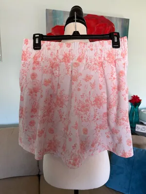 NWT PUMA Golf Skort Women's 16" Sandy Printed Pockets Sz M $75 Pink Fruit UPF thumbnail 3
