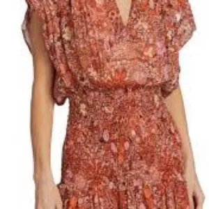 A.L.C.‎ Carly Silk Floral Mini Dress thumbnail 7