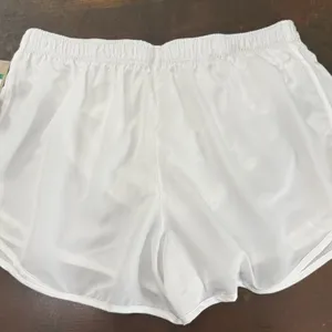 Nike Dri-FIT Running Shorts Women’s White Lined Athletic Training 831558-100 XL thumbnail 10