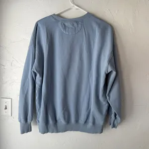 American‎ Eagle Blue Sun Moon Mountains Crewneck Sweatshirt XS Celestial thumbnail 5
