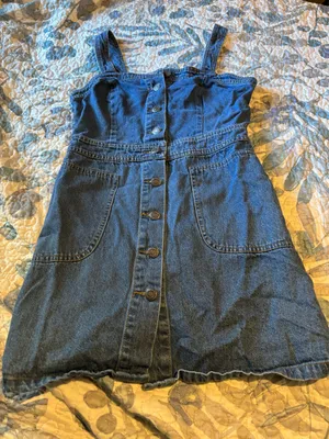Denim Dress Blue thumbnail 1