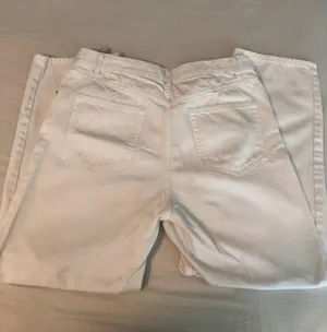 Zara White Denim Jeans thumbnail 2